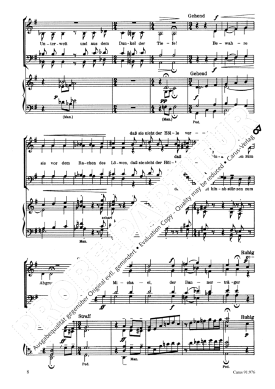 Deutsche Totenmesse Deutsche Totenmesse 4-Part scores gallery preview page 9