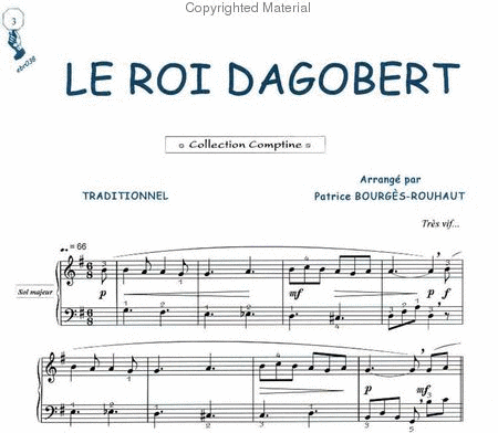 Le roi Dagobert (Comptine) image number null
