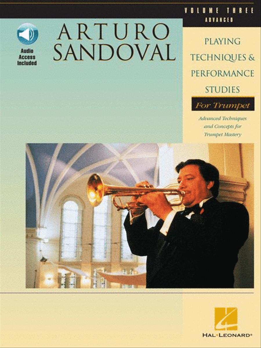 Arturo Sandoval – Playing Techniques & Performance Studies for Trumpet – Volume 3 (Advanced) image number null