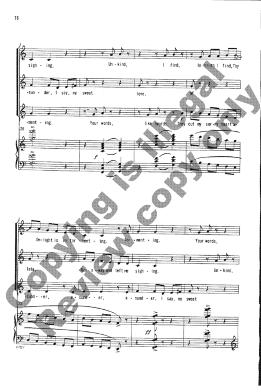 Love Songs in the Round SSA scores gallery preview page 36