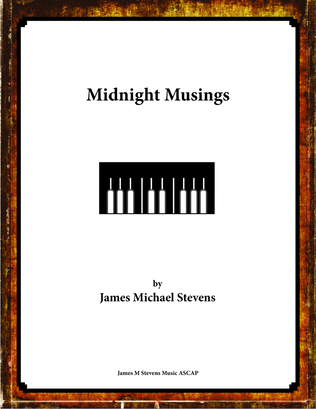 Book cover for Midnight Musings - Piano Solo