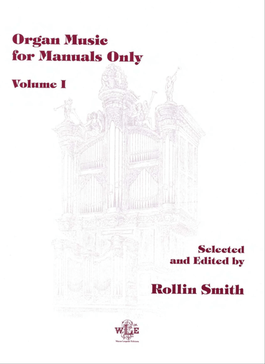Organ Music for Manuals Only, Volume I Organ scores gallery preview page 1