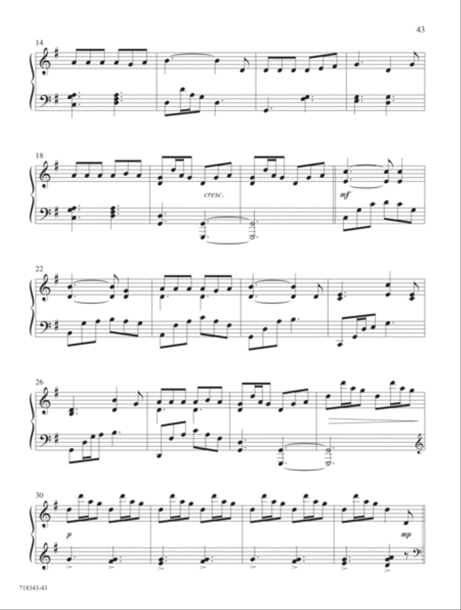 My Redeemer Piano Solo scores gallery preview page 24