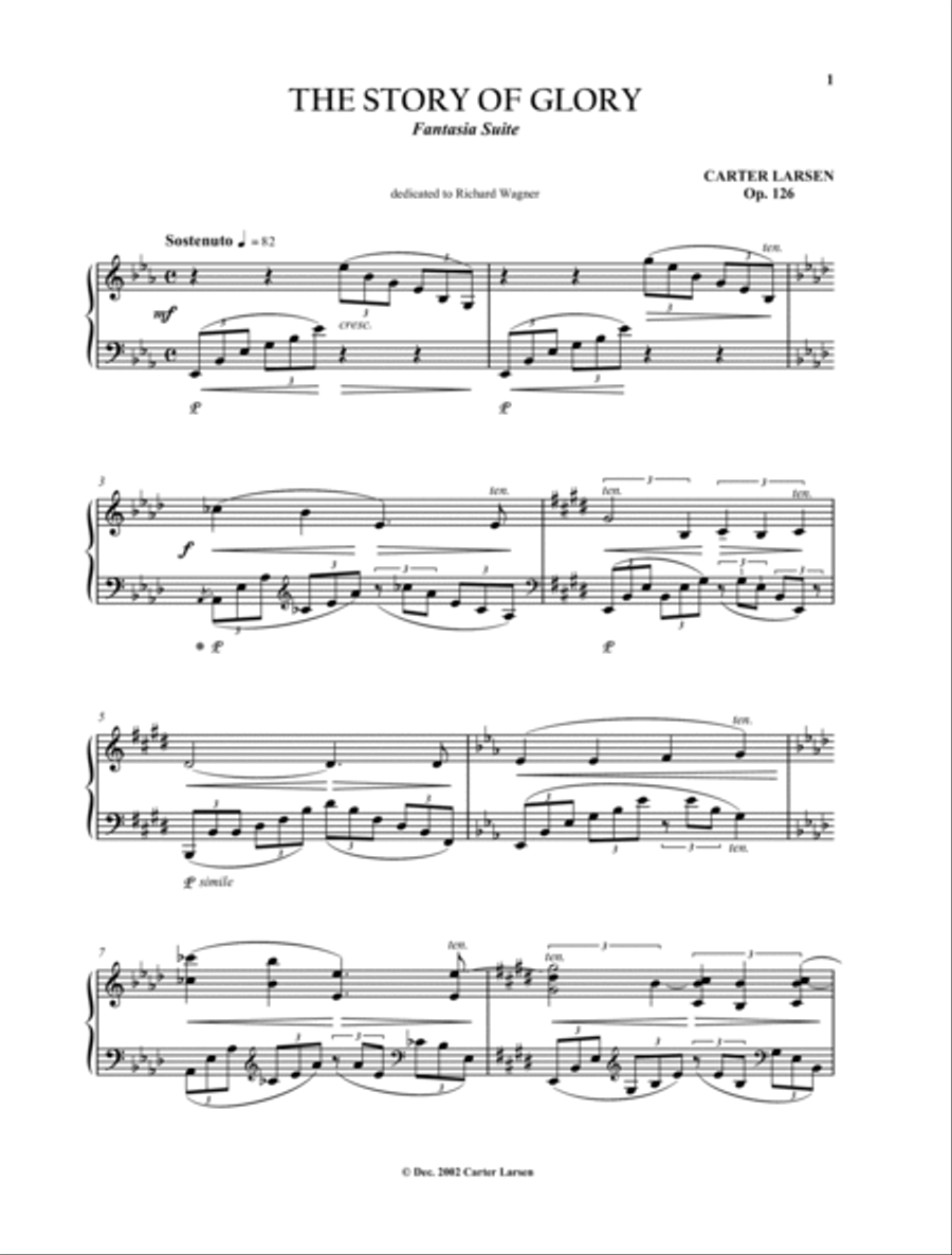 ALTURAS - Volume 6 - Fantasia Suite Piano Solo scores gallery preview page 3