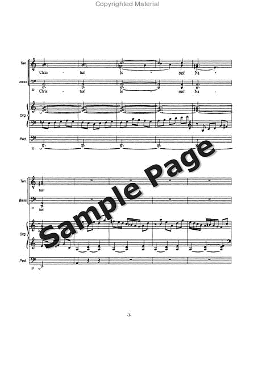 Pilgrim Jesus SSAATTBB scores gallery preview page 8