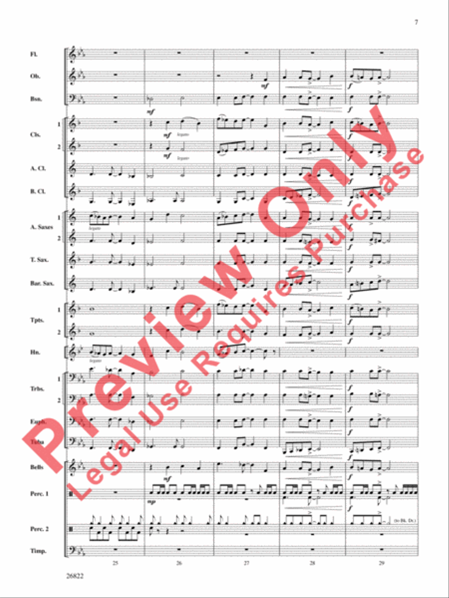 Photo Finish! Photo Finish! Concert Band scores gallery preview page 8