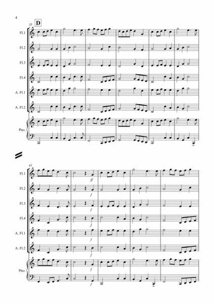 2 Classical Favourites for Flute Quartet (volume three) image number null