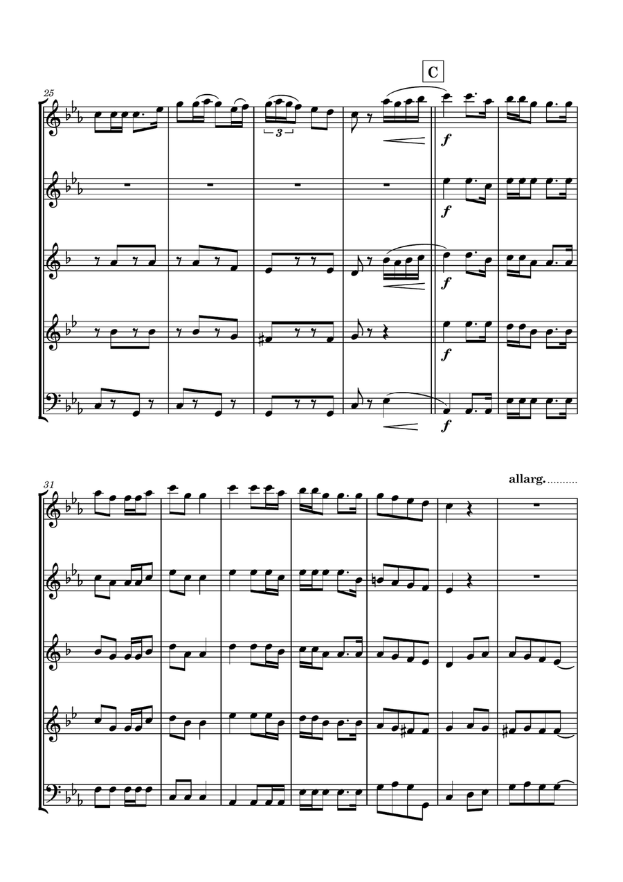 Wellerman Woodwind Quintet scores gallery preview page 4