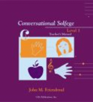 Book cover for Conversational Solfege, Level 1 - Teacher's edition