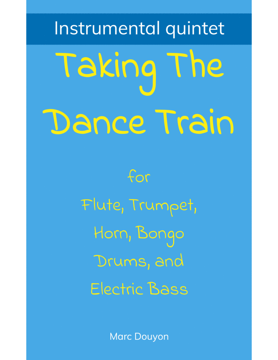 Taking The Dance Train Chamber Music scores gallery preview page 1
