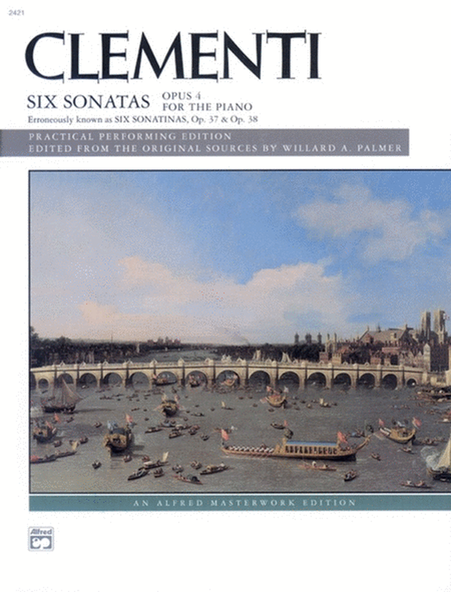Clementi - 6 Sonatas Op 4 (Op 37, 38) For Piano