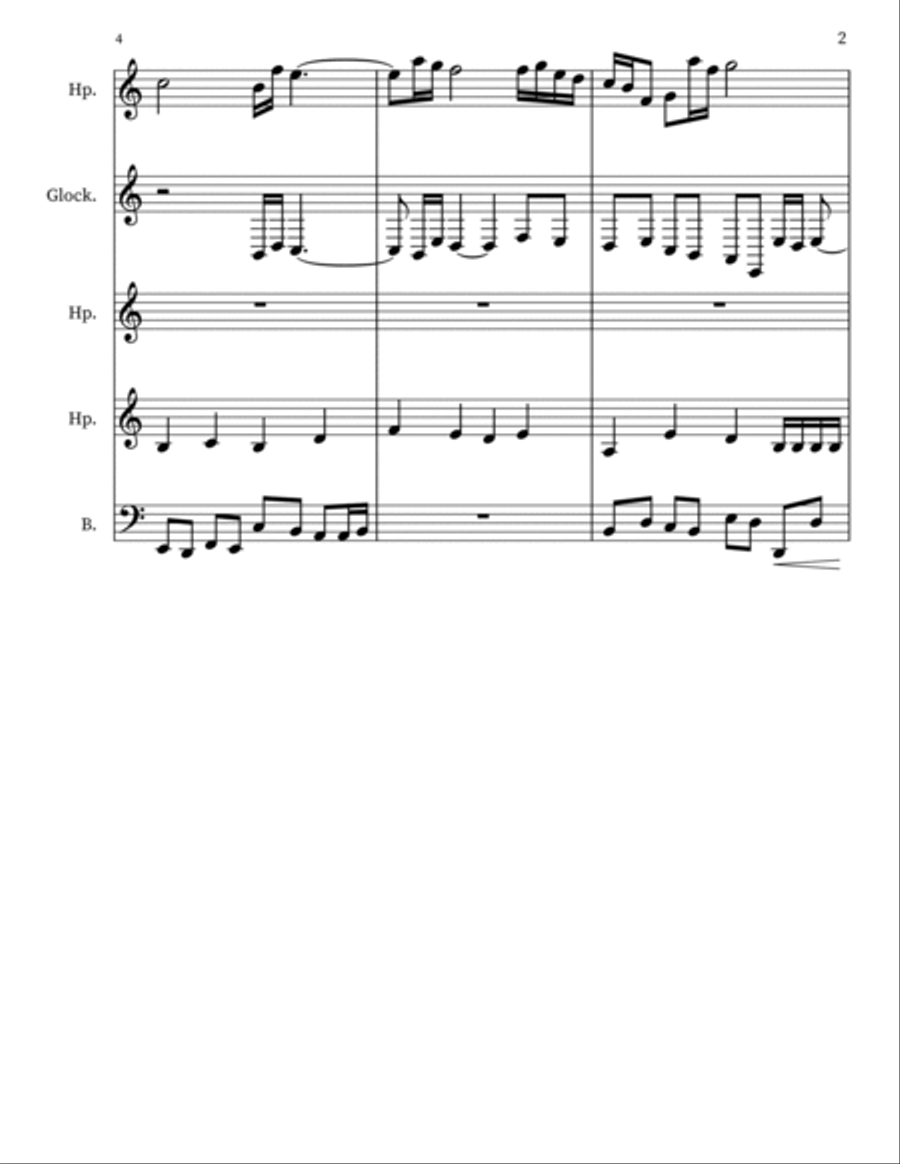 Confection 129 Double Bass scores gallery preview page 2