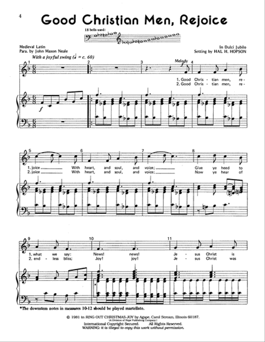 Ring Out Christmas Joy Choir scores gallery preview page 6