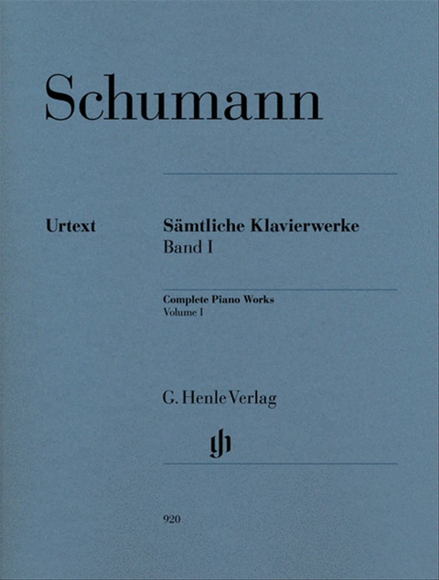 Complete Piano Works – Volume 1 Piano Solo scores gallery preview page 1