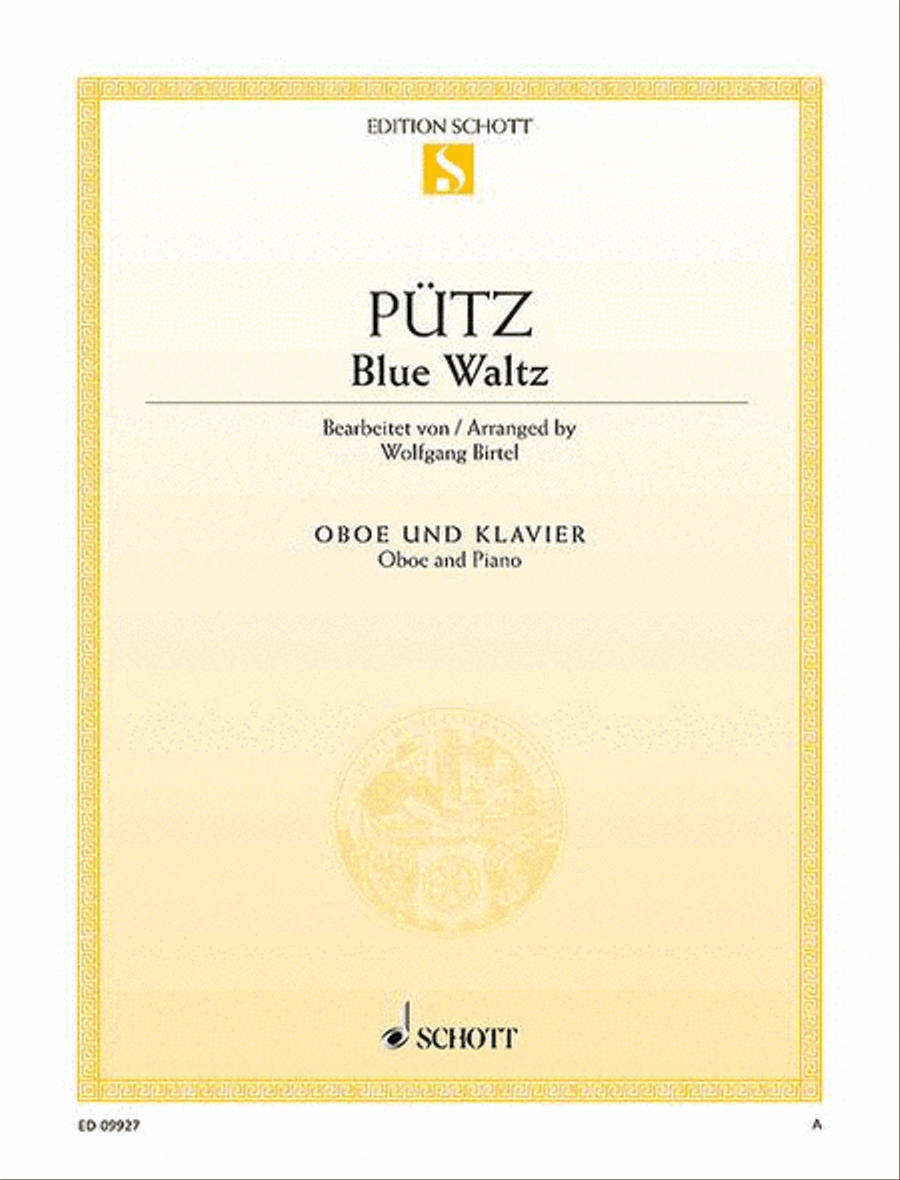 Blue Waltz Blue Waltz Piano Accompaniment scores gallery preview page 1