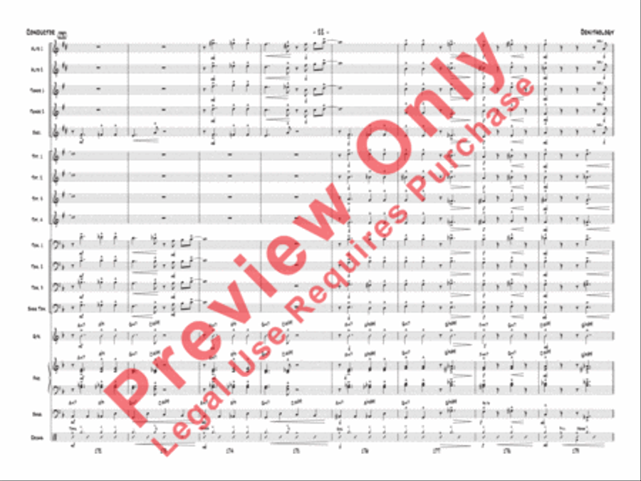 Ornithology Jazz Ensemble scores gallery preview page 43