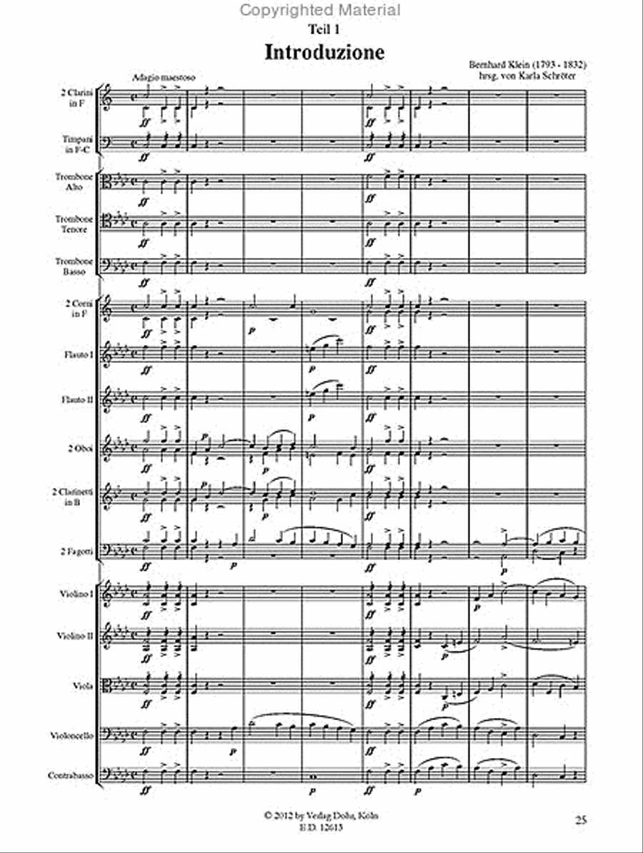 Jephta Orchestra scores gallery preview page 2