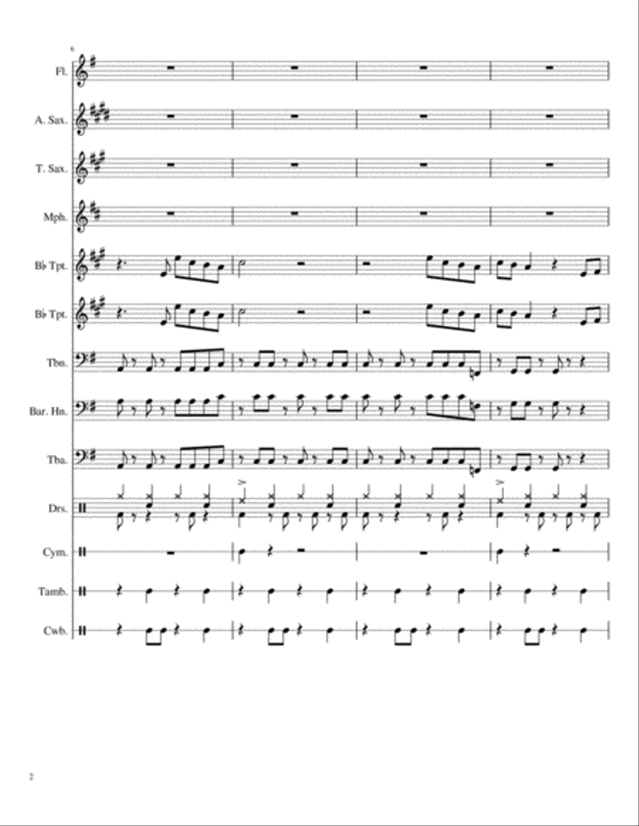 Shake It Off Shake It Off Large Ensemble scores gallery preview page 2