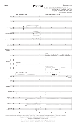Portrait (Large Ensemble) (arr. Joseph M. Martin) - Full Score