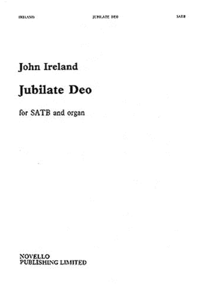 Book cover for Jubilate Deo in F