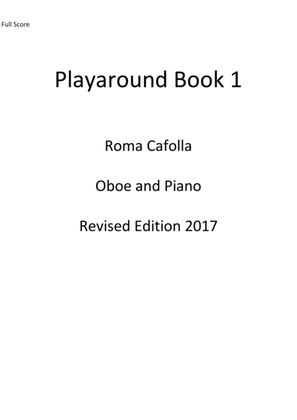Book cover for Playaround Book 1 for Oboe - Revised Edition 2017