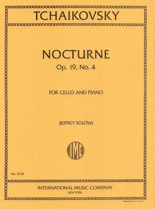 Book cover for Nocturne Op. 19, No. 4