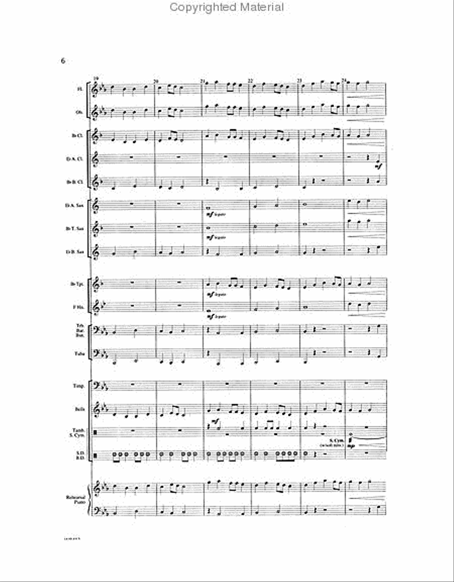 Impactus Concert Band scores gallery preview page 3