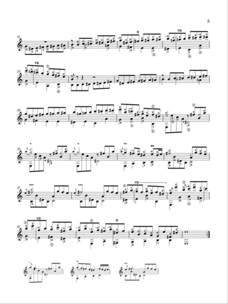 2 Sonates, vol. 1, K. 386, 232 Classical Guitar scores gallery preview page 5