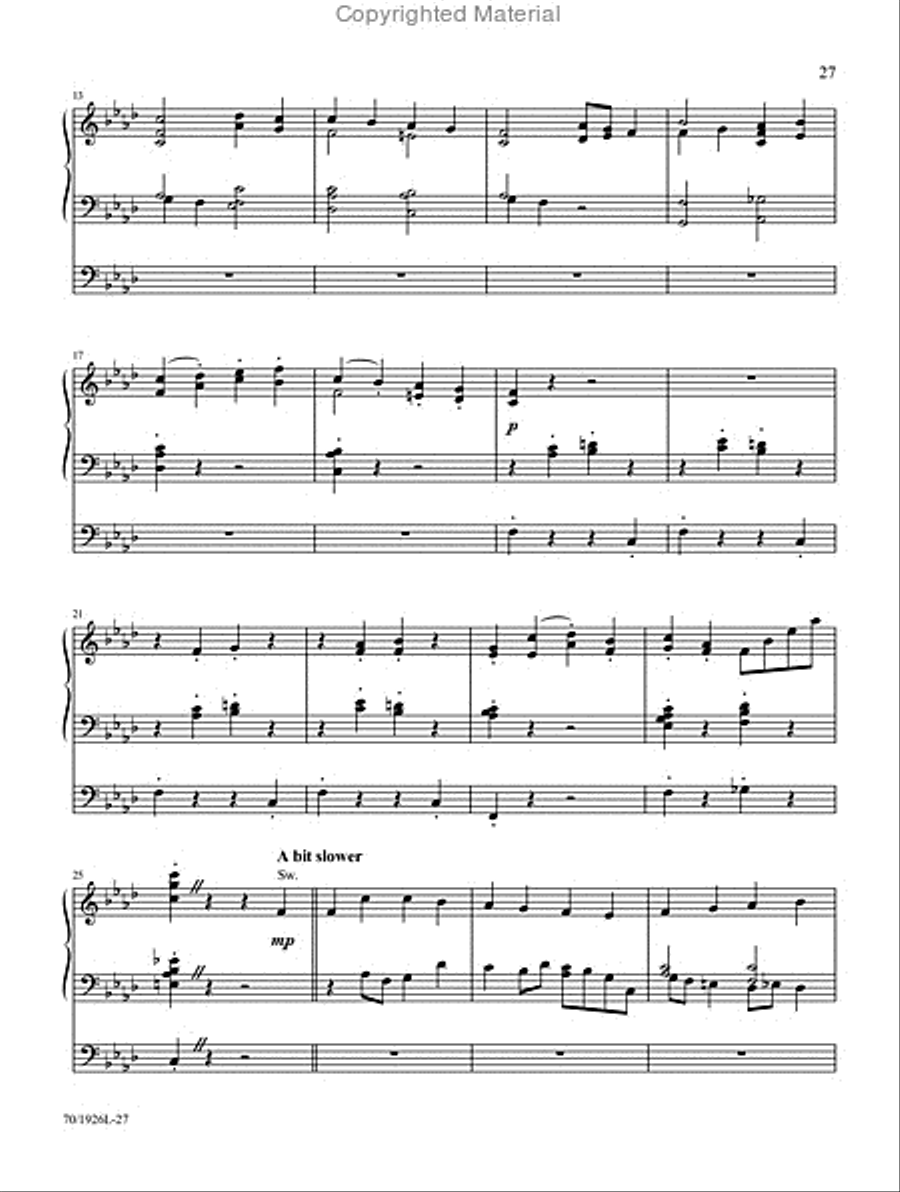 The Heart and Soul of Christmas Organ Solo scores gallery preview page 16
