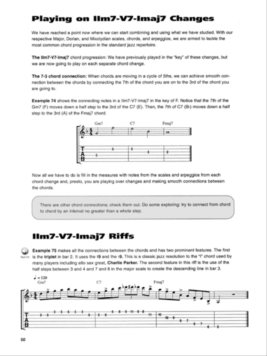 21st Century Pro Method - Jazz Guitar - Swing to Bebop (Book/CD) Electric Guitar scores gallery preview page 5