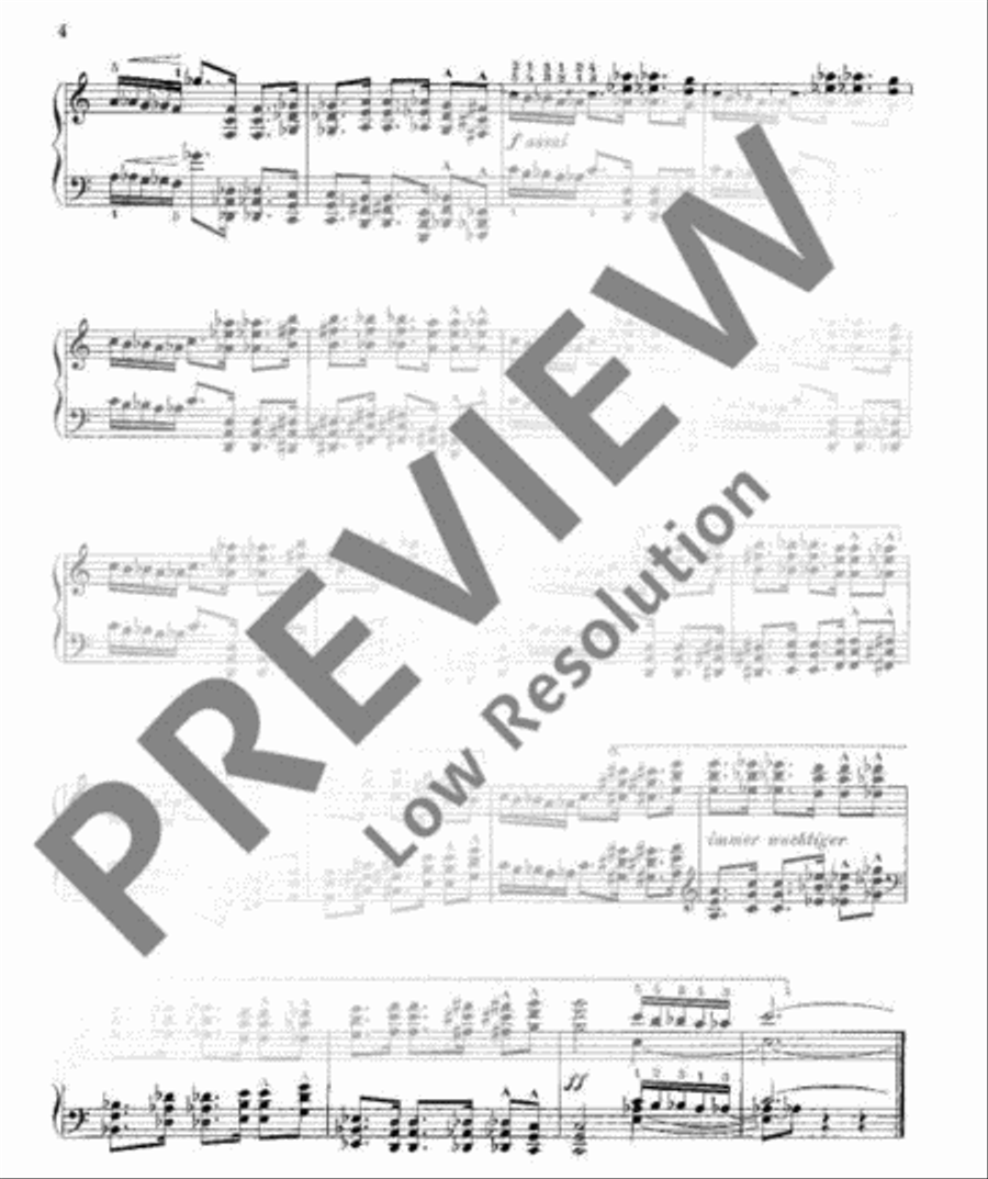 5 x 10 Etüden Piano Solo scores gallery preview page 5