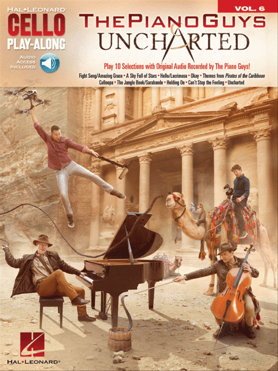 The Piano Guys – Uncharted Cello scores gallery preview page 1