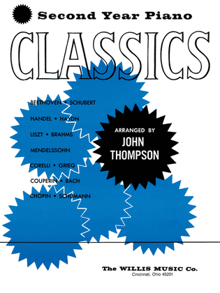 Book cover for Second Year Piano Classics - Book 2