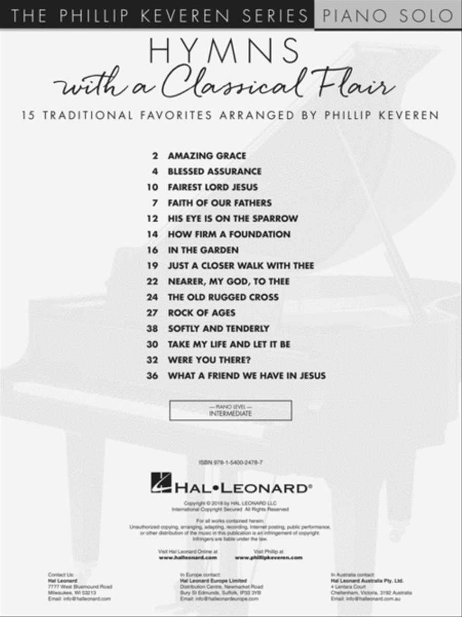 Hymns with a Classical Flair Piano Solo scores gallery preview page 2