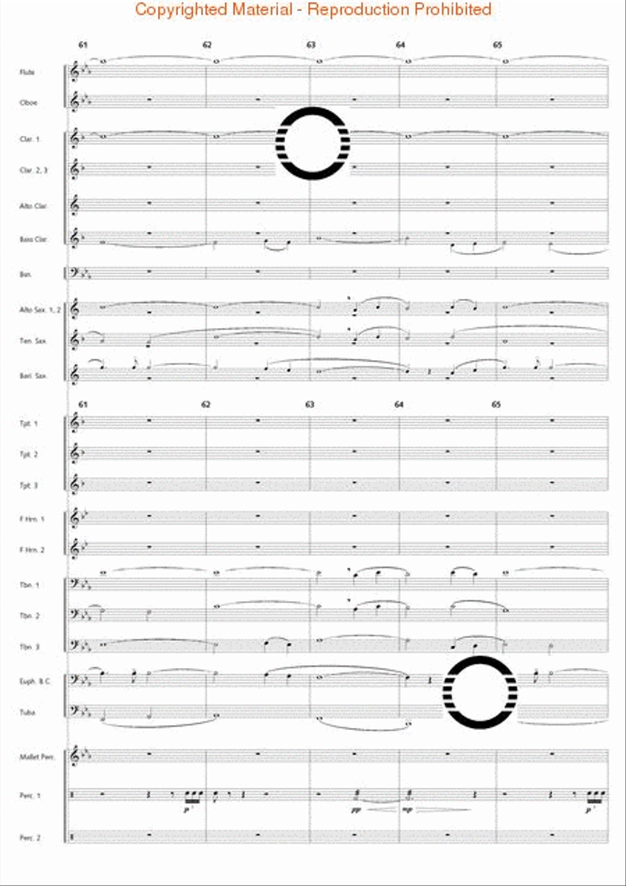 Holiday Jambalaya Holiday Jambalaya Concert Band scores gallery preview page 14