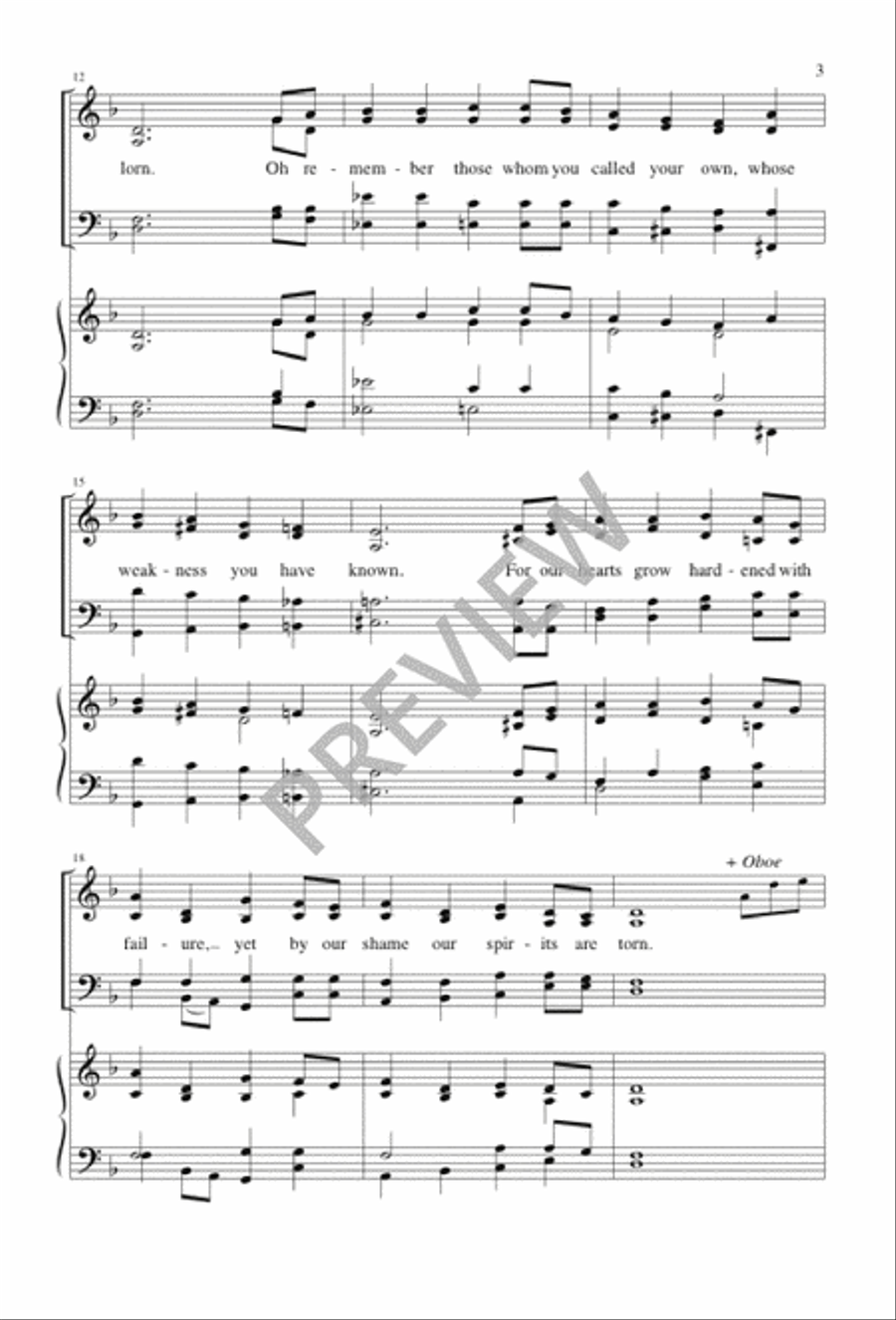 Hymn of the Passion Hymn of the Passion 4-Part scores gallery preview page 2