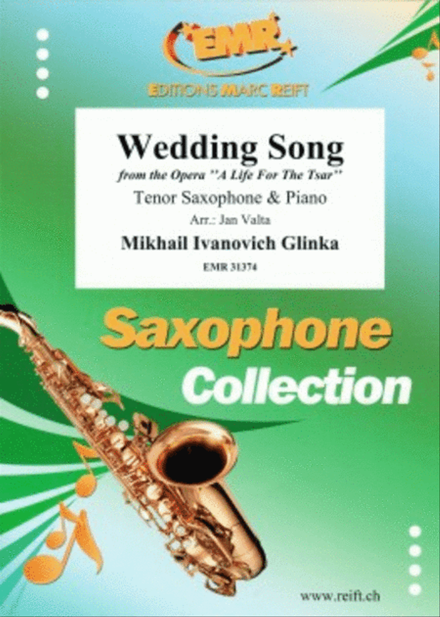 Wedding Song Tenor Saxophone scores gallery preview page 1