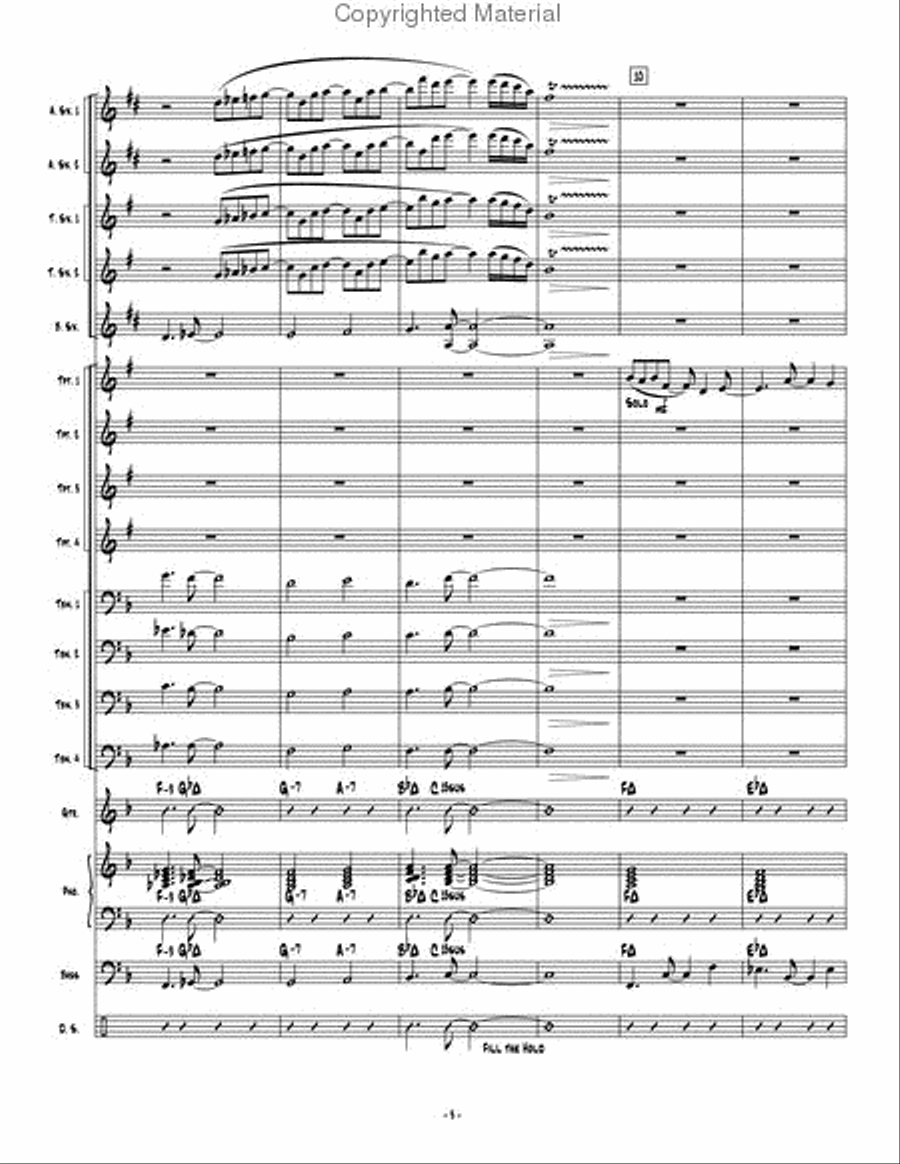 Smoothitude Smoothitude Jazz Ensemble scores gallery preview page 4