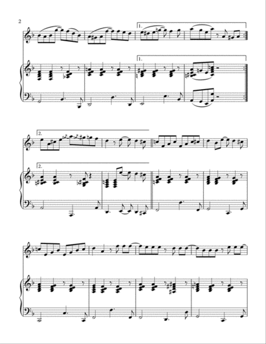 Tico Tico (tico Tico No Fuba) Flute Solo scores gallery preview page 3