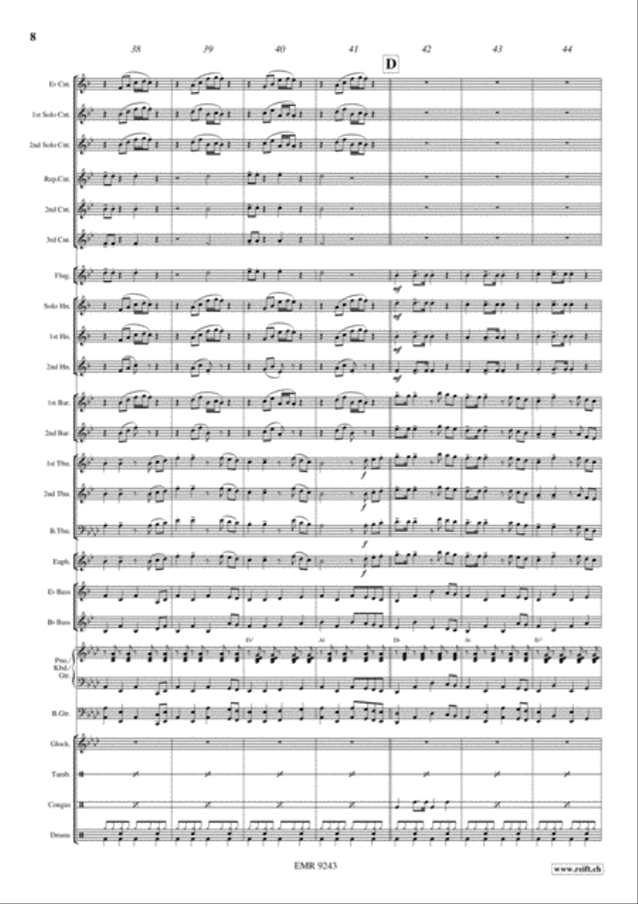 Music For Fun Brass Band scores gallery preview page 9