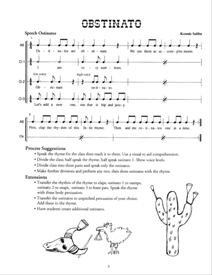 Austinato Unison Choir scores gallery preview page 3