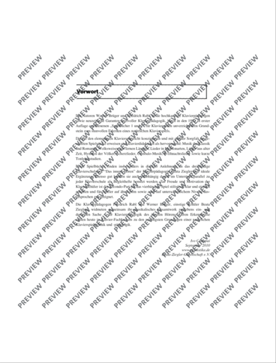 Das innere Hören Das innere Hören Piano Solo scores gallery preview page 3