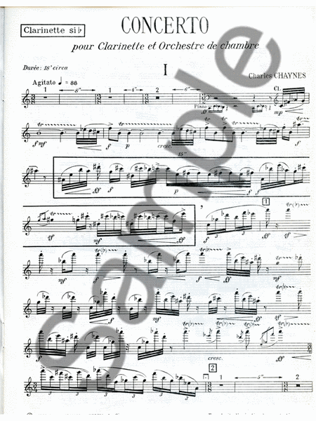 Concerto (clarinet & Piano)