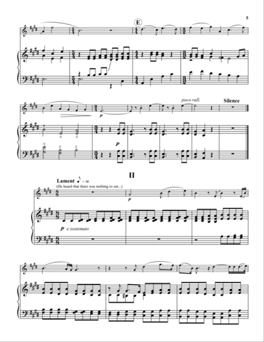 Bombur's Dream Piano Accompaniment scores gallery preview page 5