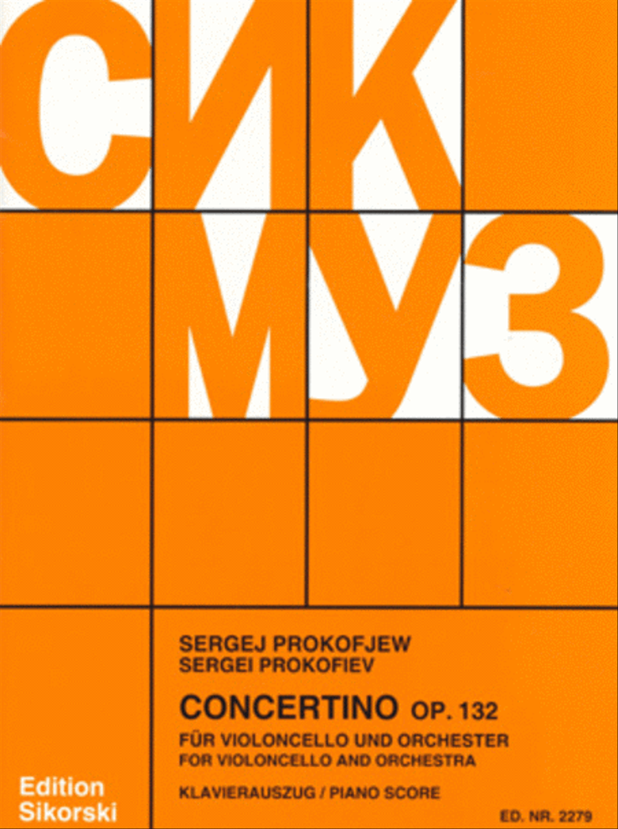 Concertino Concertino Piano Accompaniment scores gallery preview page 1