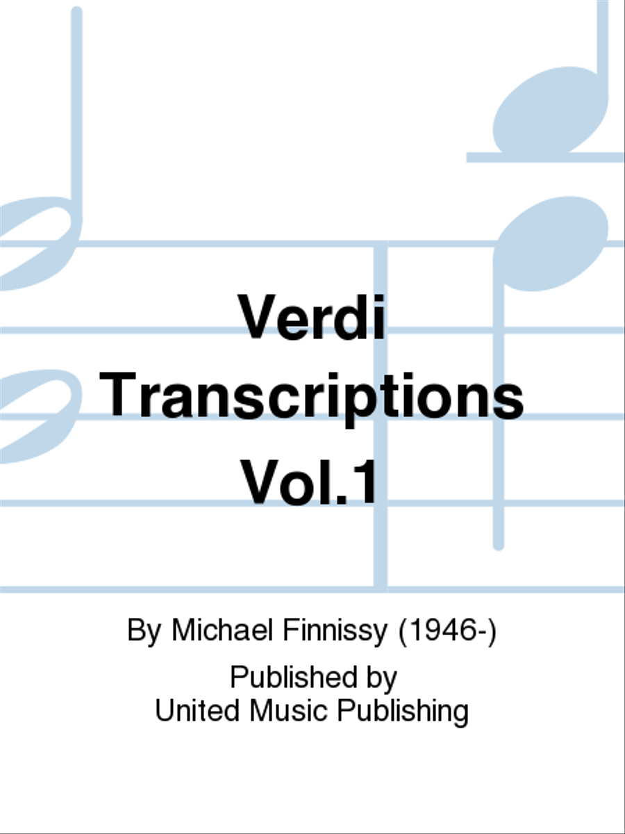 Verdi Transcriptions Vol.1 Piano Solo scores gallery preview page 1