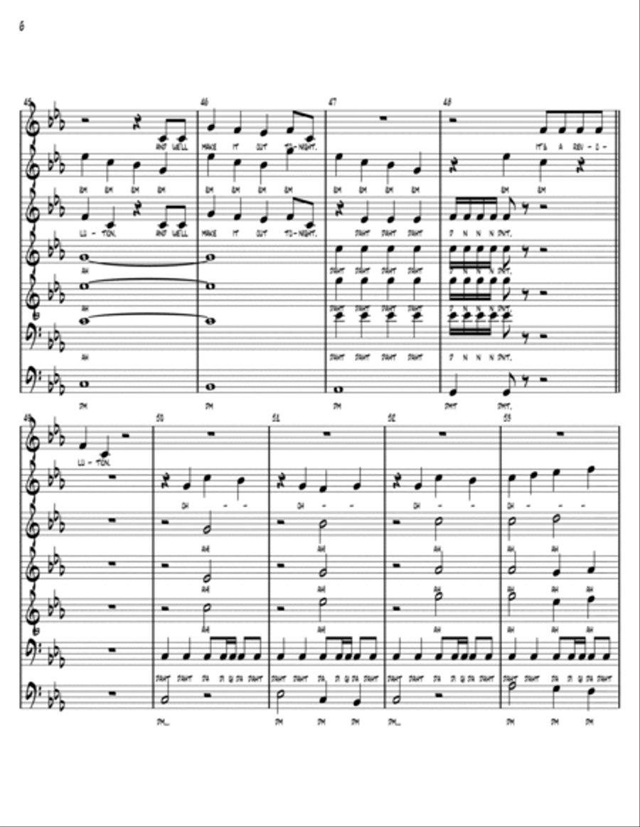 Revolution Revolution 4-Part scores gallery preview page 6