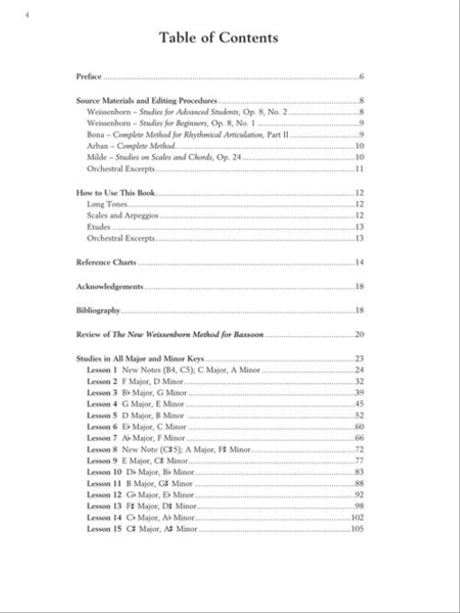 The New Weissenborn Method for Bassoon - Volume 2 Bassoon Solo scores gallery preview page 3
