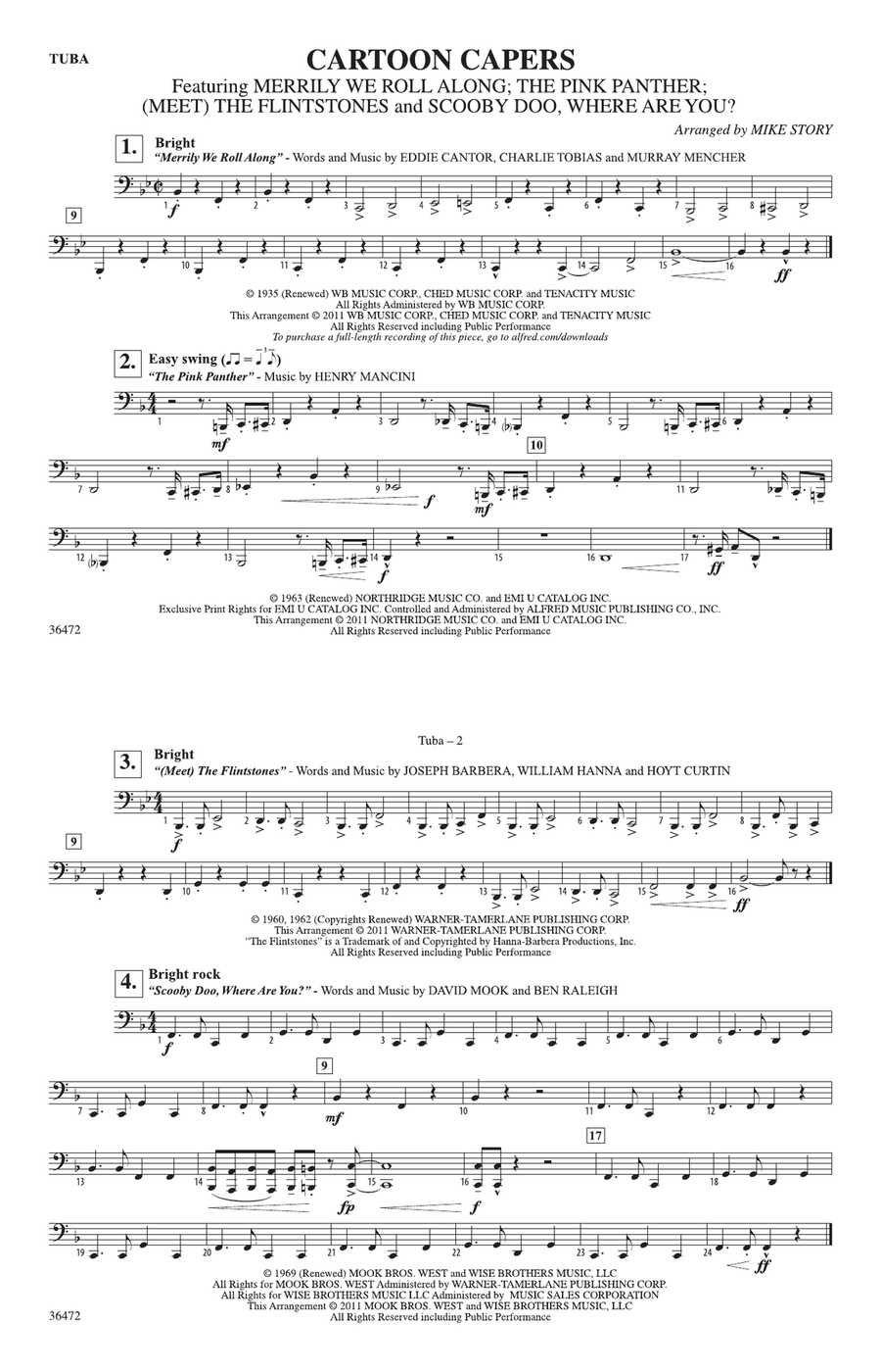 Cartoon Capers: Tuba