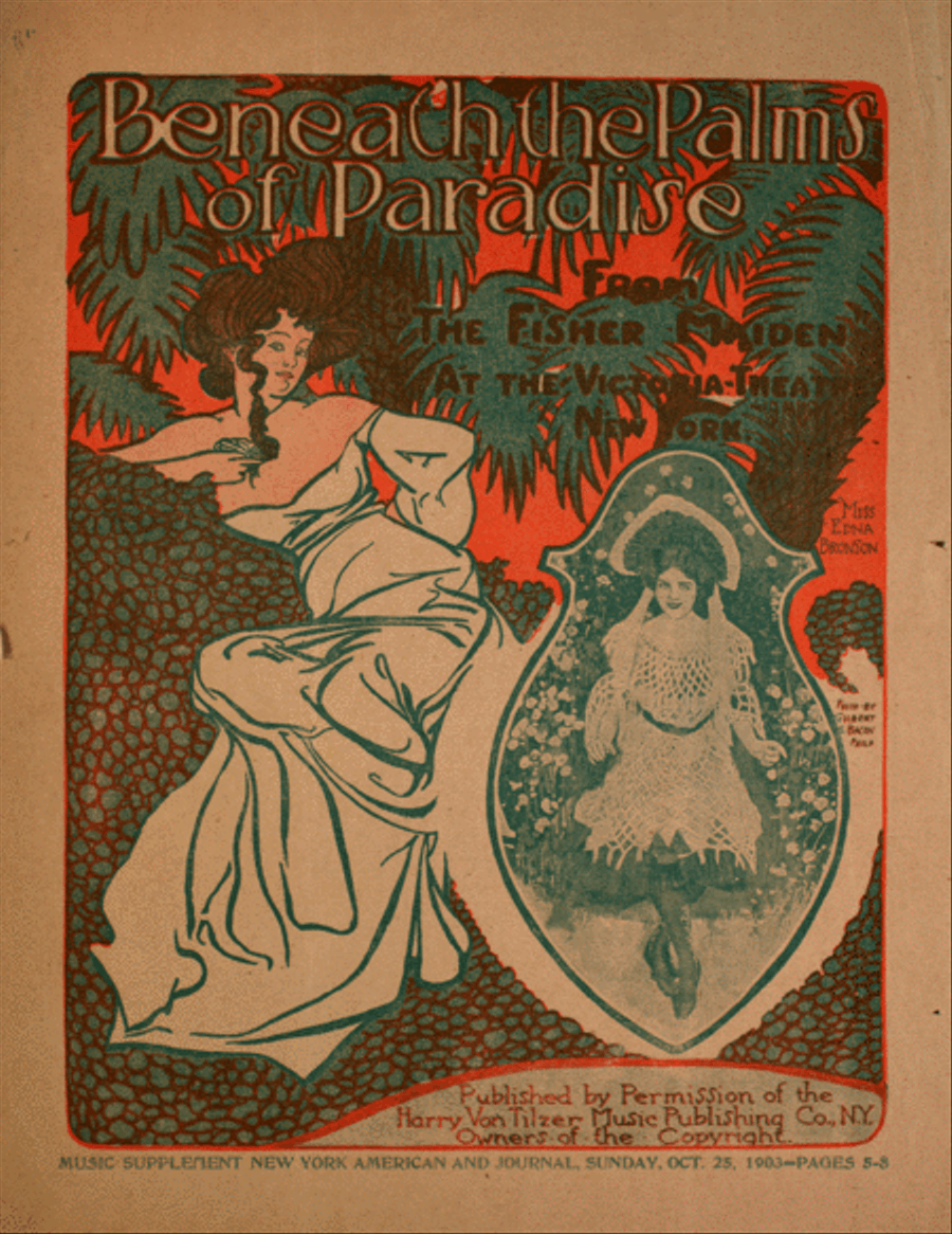 Beneath the Palms of Paradise Voice scores gallery preview page 1